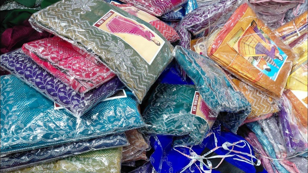 Wholesale price 👌stone sarees ramzan offer  space silk sarees in sowcarpet 