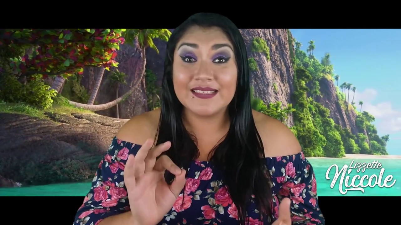 Moana ~ Cuan Lejos Voy ~ Lizzette Niccole (cover)