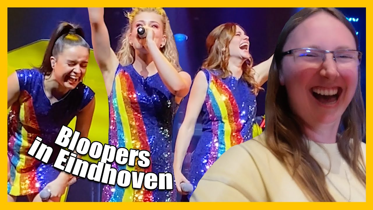Tijd voor bloopers K3 Vleugels Show Eindhoven | VLOG #129