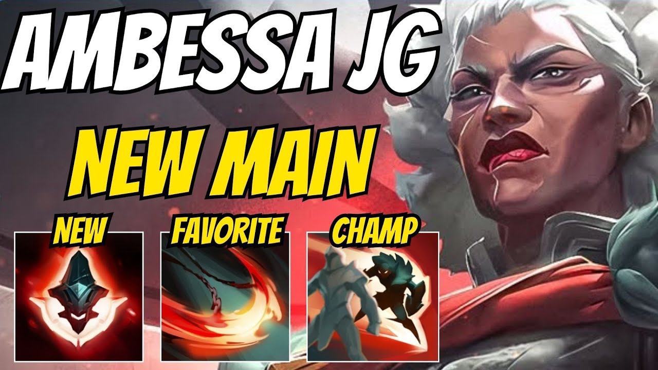 Ambessa JG Is My New FAVORITE Champ! Insanely Overtuned!