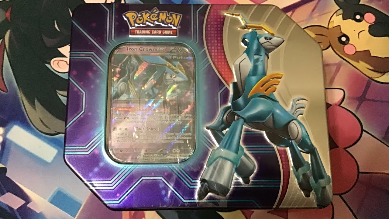 Pok&eacute;mon Iron Crown EX Tin