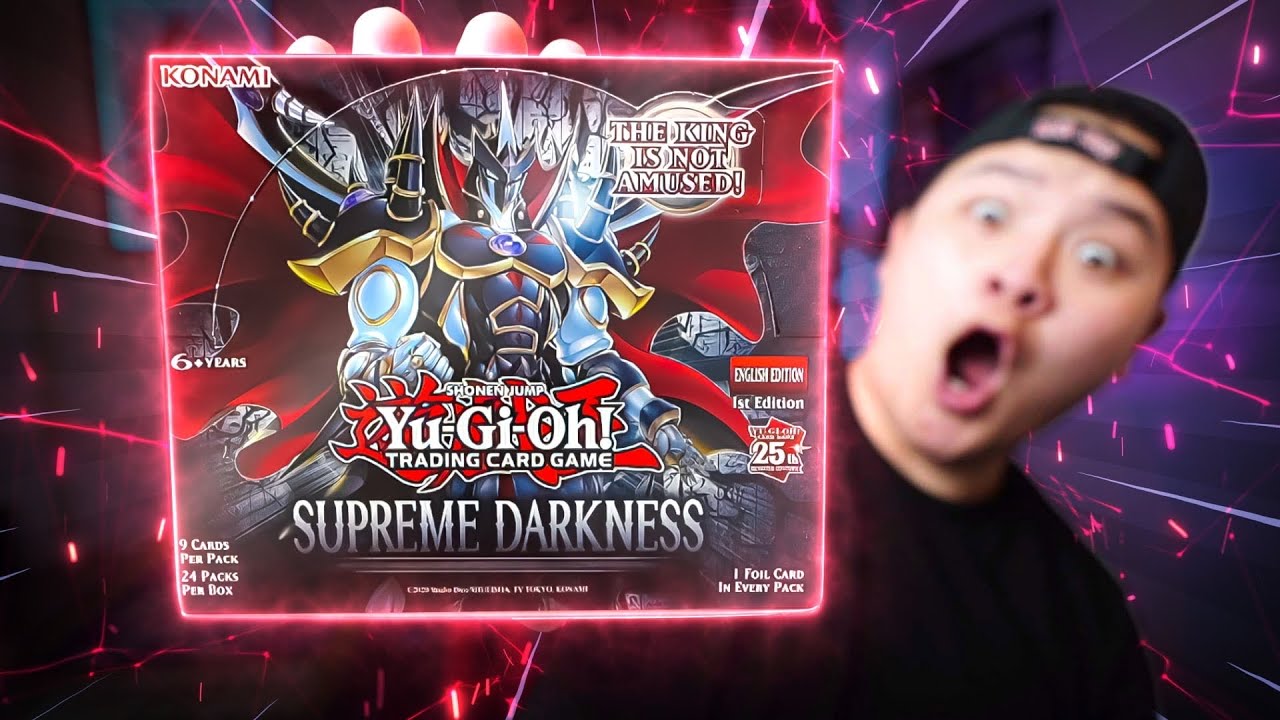 KONAMI’S NEWEST GX SET?! - Opening GODLY Yu-Gi-Oh! SUPREME DARKNESS Booster Box! (NEW HEROES)