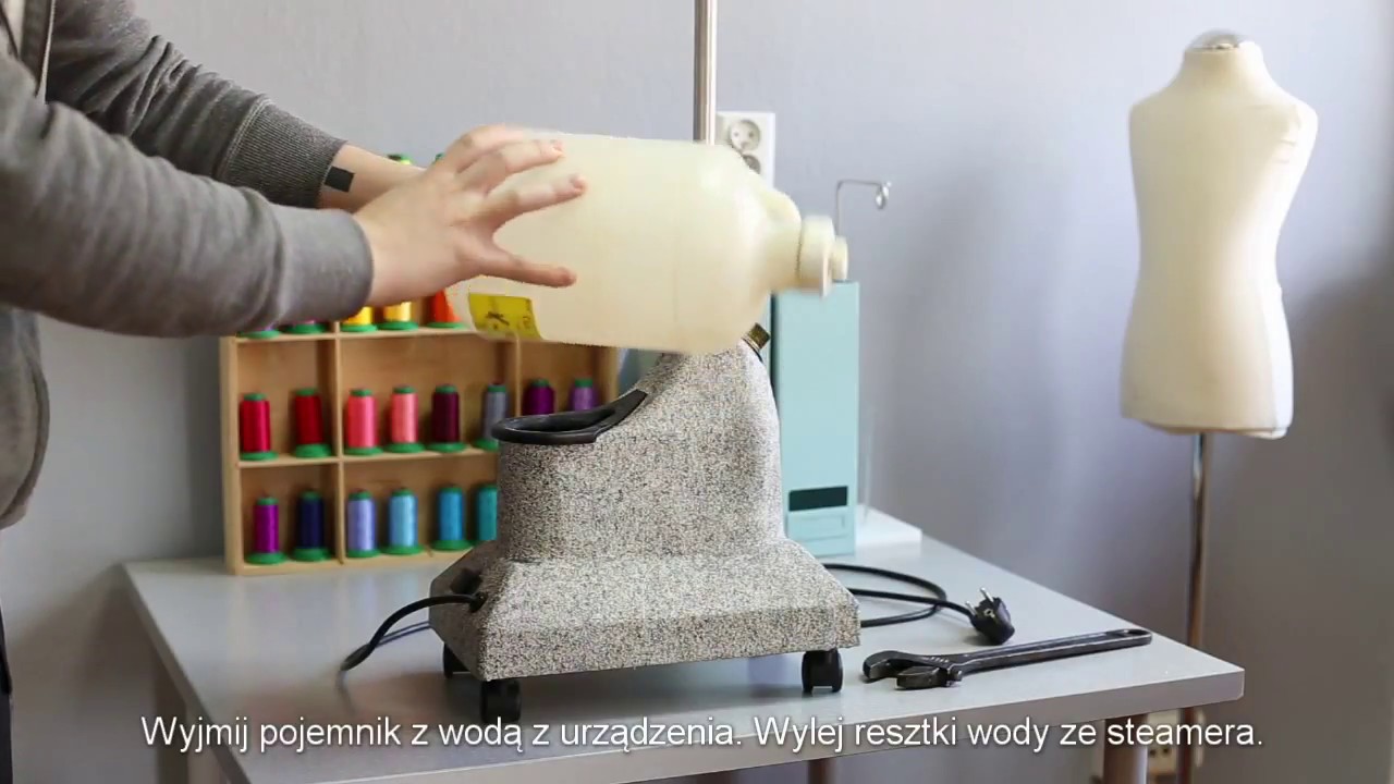 Instrukcja czyszczenia steamera Jiffy J-2/J-2000