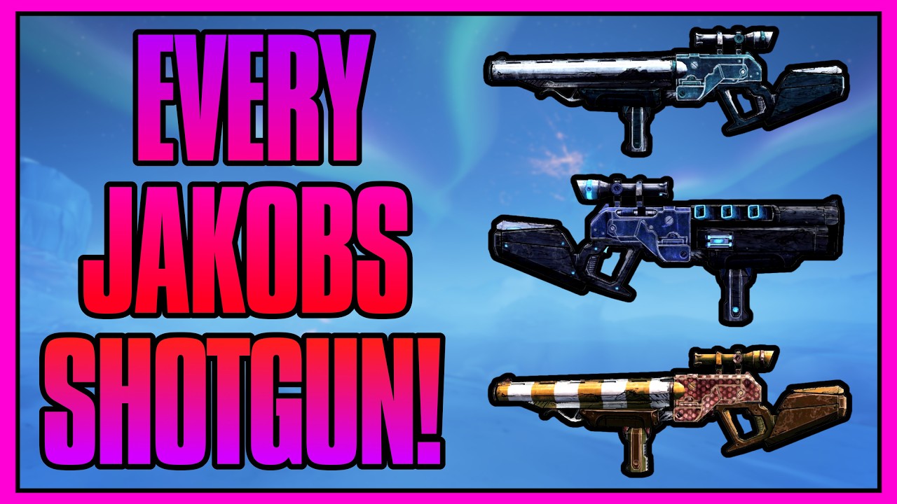 Ranking Every Single Jakobs Shotgun In Borderlands 2!