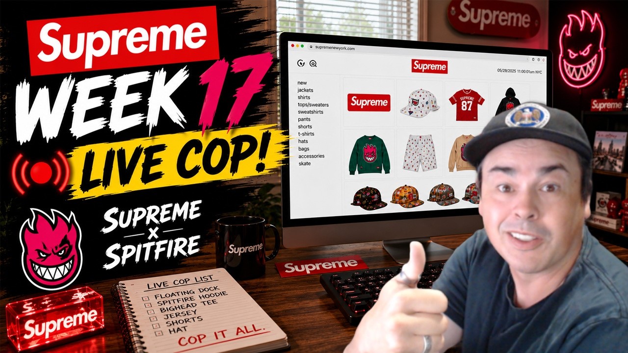 SUPREME WEEK 17 LIVE COP! | Spitfire, Floating Dock & Last Minute Decisions