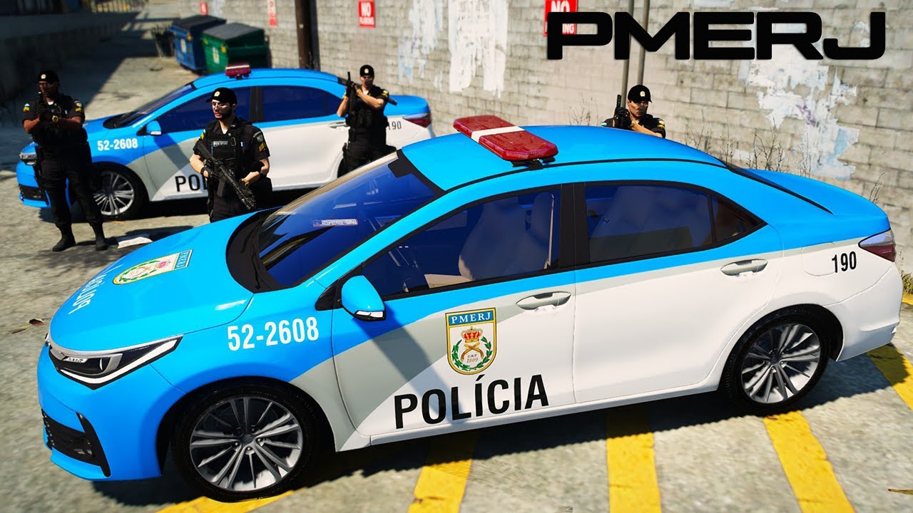 POLICIAMENTO OSTENSIVO!! | PMERJ | GTA V POLICIAL