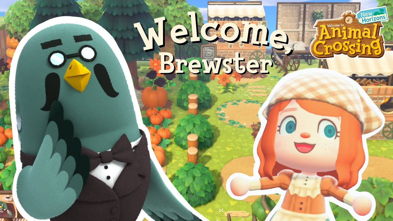 Приносим Брюстера и Хэллоуин на мой остров Animal Crossing 👀 при участии Besties // сборка скорос...