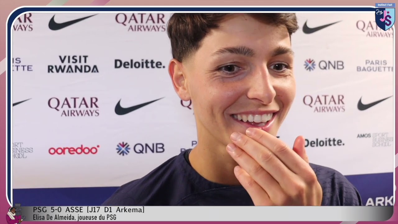 ⚽ PSG 5-0 ASSE [D1 J17 ]🎙️Quand on a Tabitha Chawinga, moi je jouerai moins haut (Elisa De Almeida)