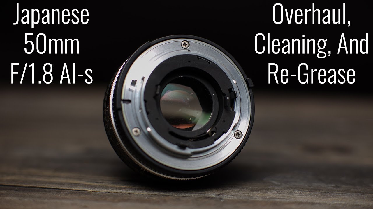 Original Metal Japanese Nikon 50mm F/1.8 AI-s Overhaul and Re-Greasing
