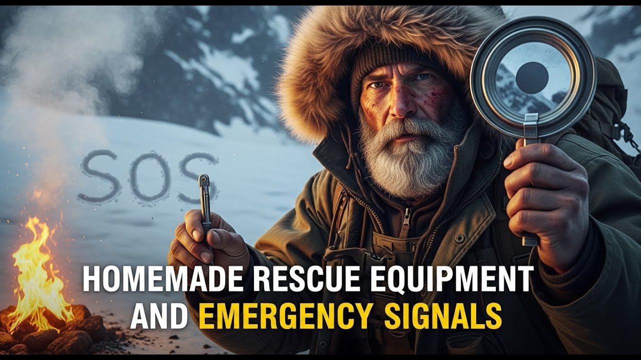 DIY Survival: Homemade Rescue Equipment and Emergency Signals