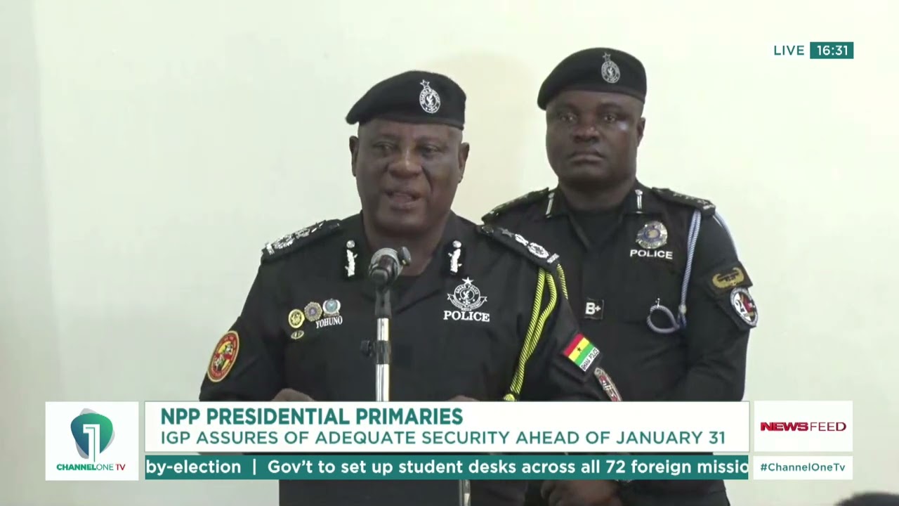NPP Presidential Primaries: IGP Assures Adequate Security Ahead of January 31