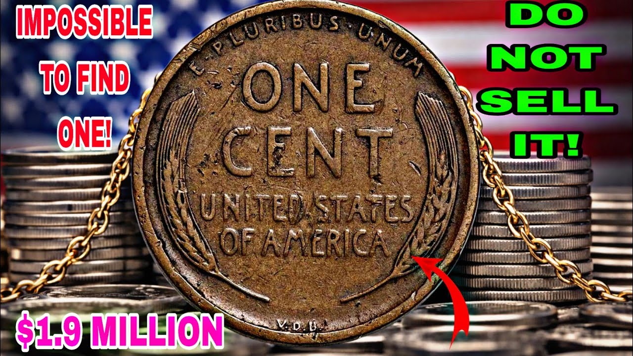 TOP 4 Rarest Wheat Pennies Worth Millions 💰 Hidden U.S. Coins That Could Make You Rich!