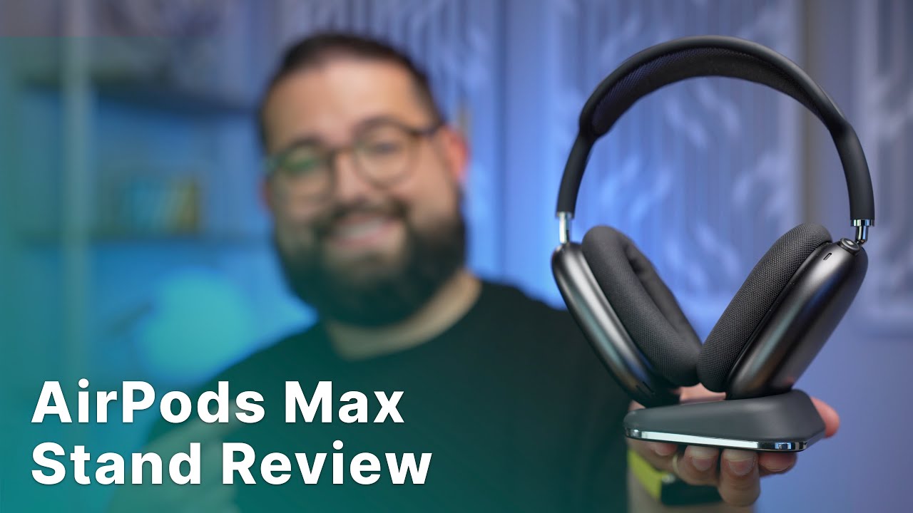 Беспроводная зарядка AirPods Max с помощью подставки Max Stand!