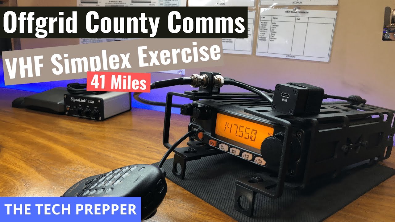Offgrid County-Level Communication - No Random Contacts Series
