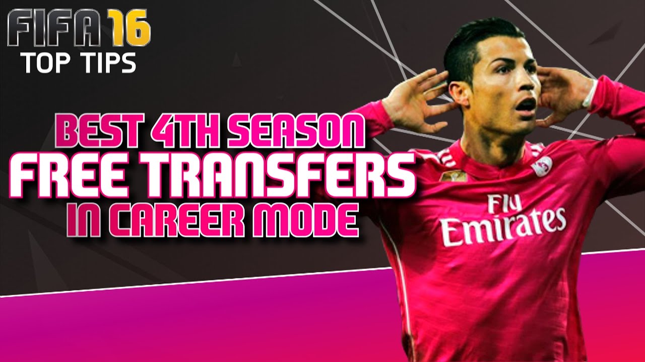 FIFA 16 Top Tips | Best 4th Season Free Transfers in Career Mode!!!