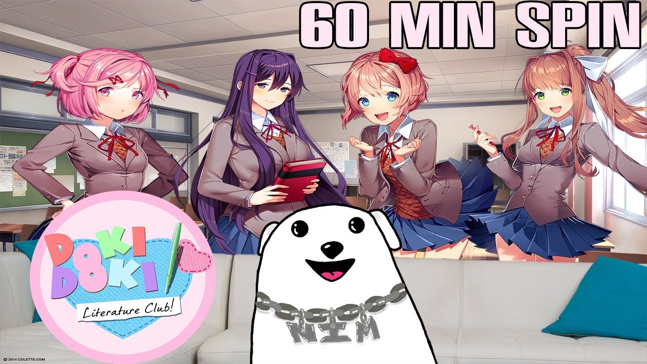 Making New Friends | Doki Doki Literature Club | 60 Min Spin | Nim Plays