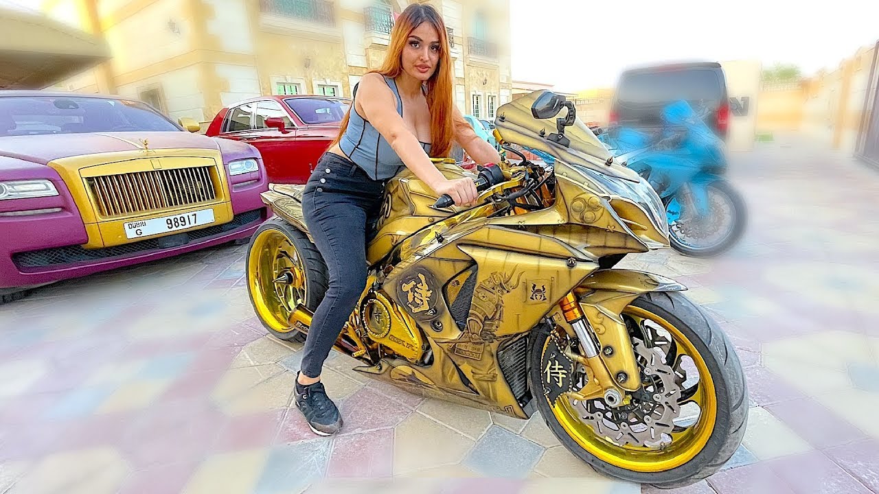 دراجة لامبورغيني النارية 😱🔥