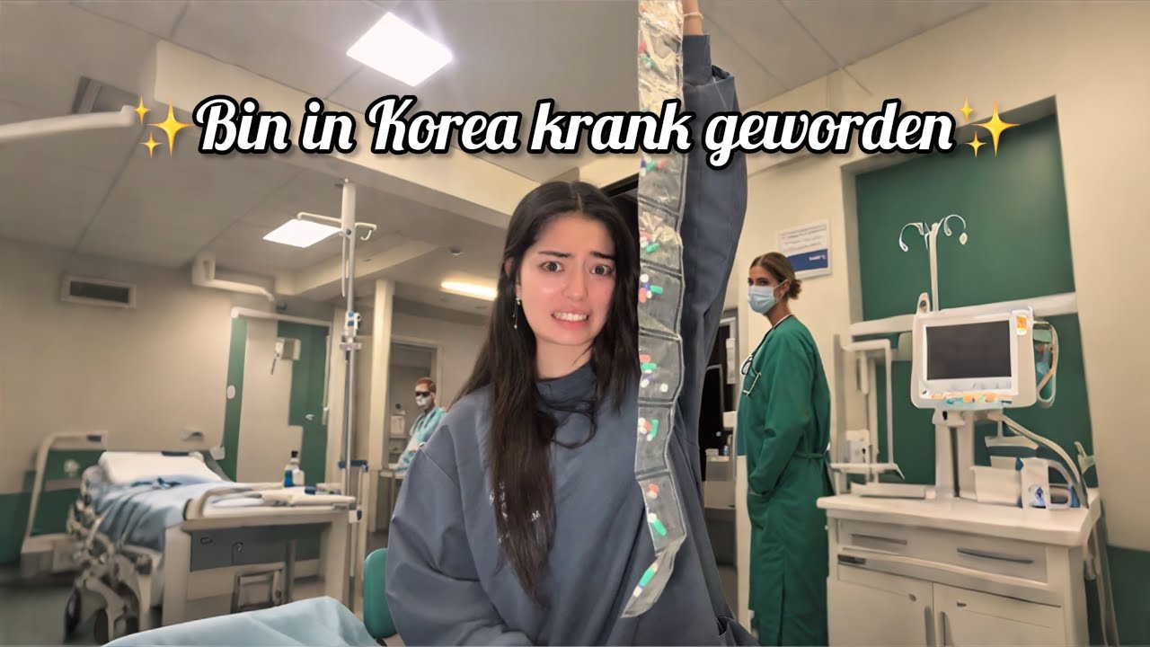 Bin in Korea krank geworden✨🦋