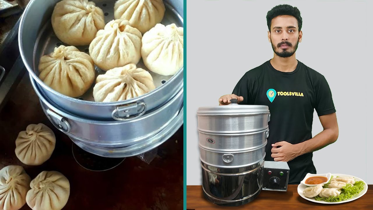 Electric Momo Machine | Momo Steamer  | मोमो बनाने की मशीन | Momo Steamer Electric | Toolsvilla