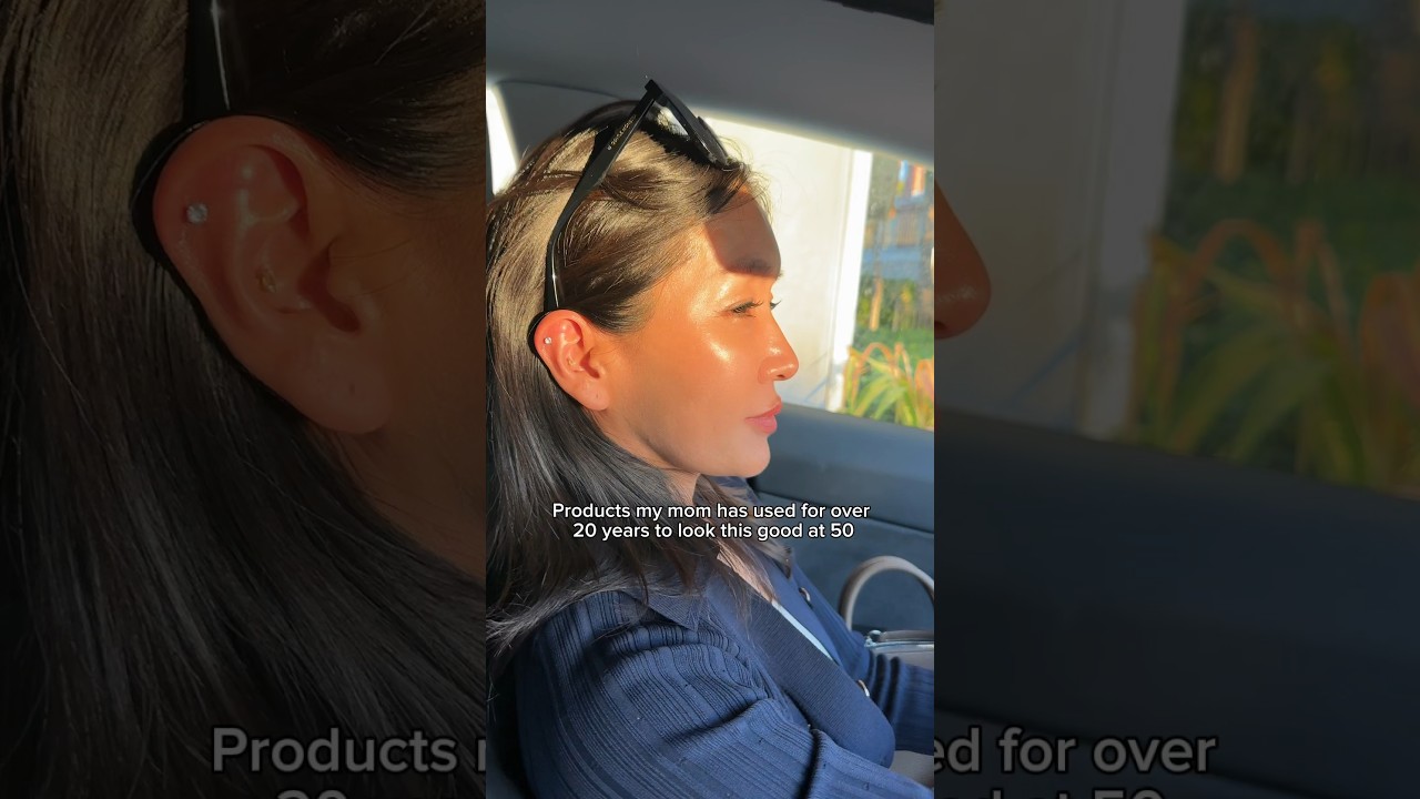 Once my mom finds a product she loves, she&rsquo;ll never let it go🤩 #skincare #korean #glowyskin