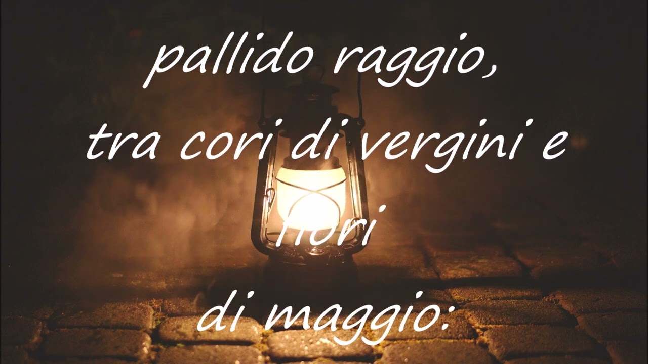 Giovanni Pascoli - La Poesia - Canti di Castelvecchio - Voce Fausto Manasse