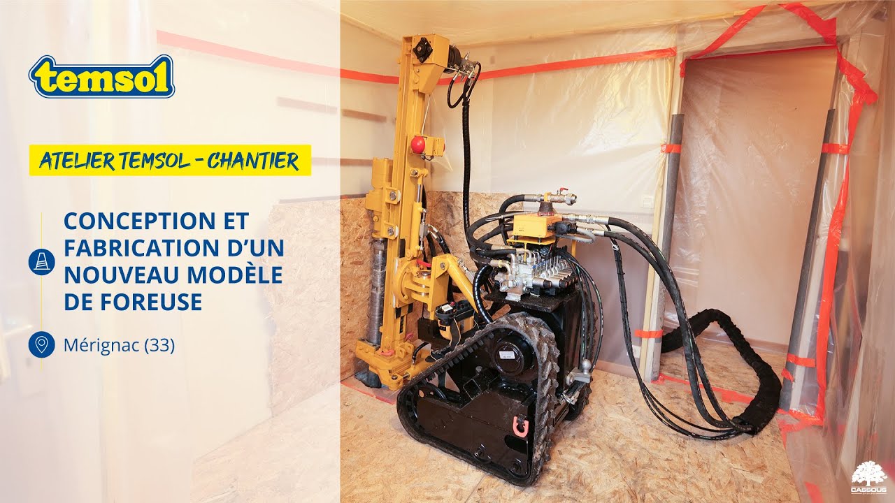 Temsol - Nouvelle Foreuse TE22