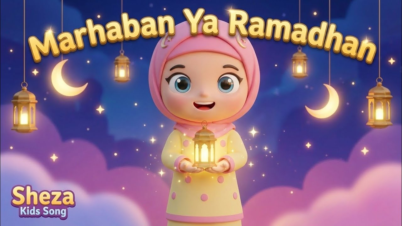Marhaban Ya Ramadhan 🌙 Lagu Anak Islami Ceria | Sheza Kids Song