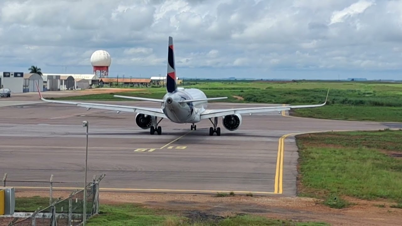 AEROPORTO DE SINOP LATAM DECOLANDO 