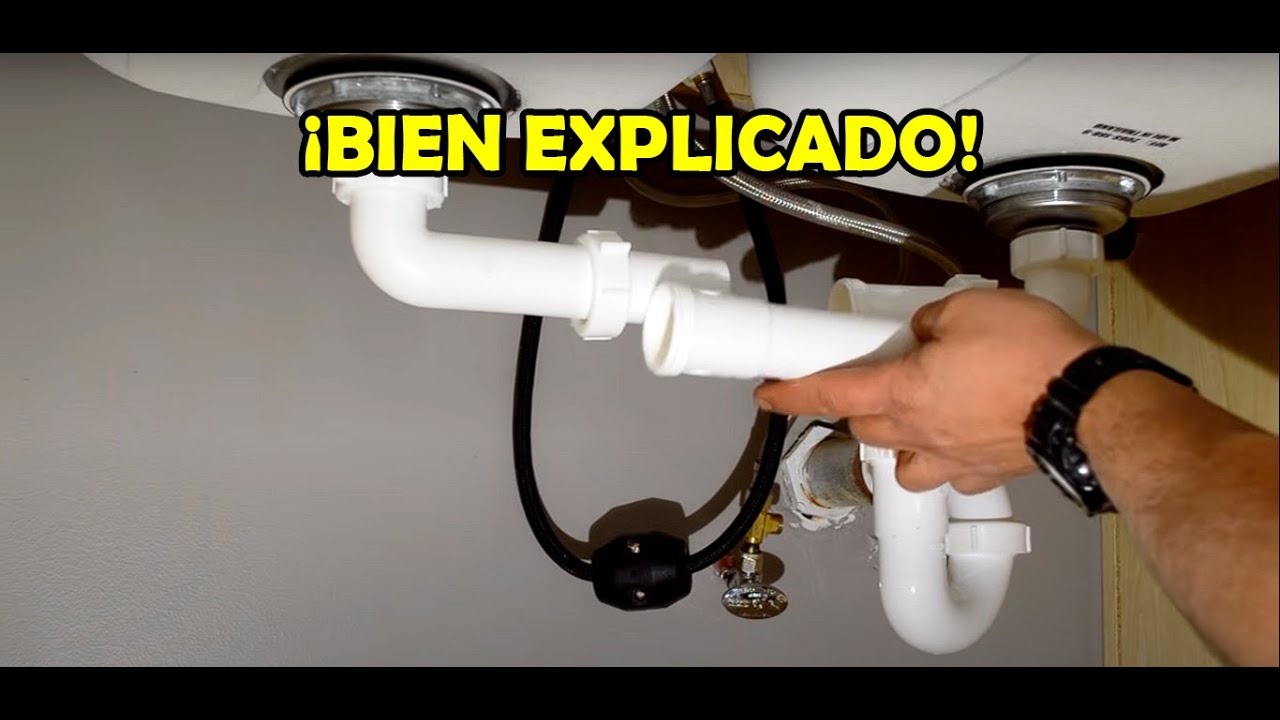 El mejor video de INSTALACI&Oacute;N DE DRENAJES DE LAVAPLATOS que he hecho!😉💧