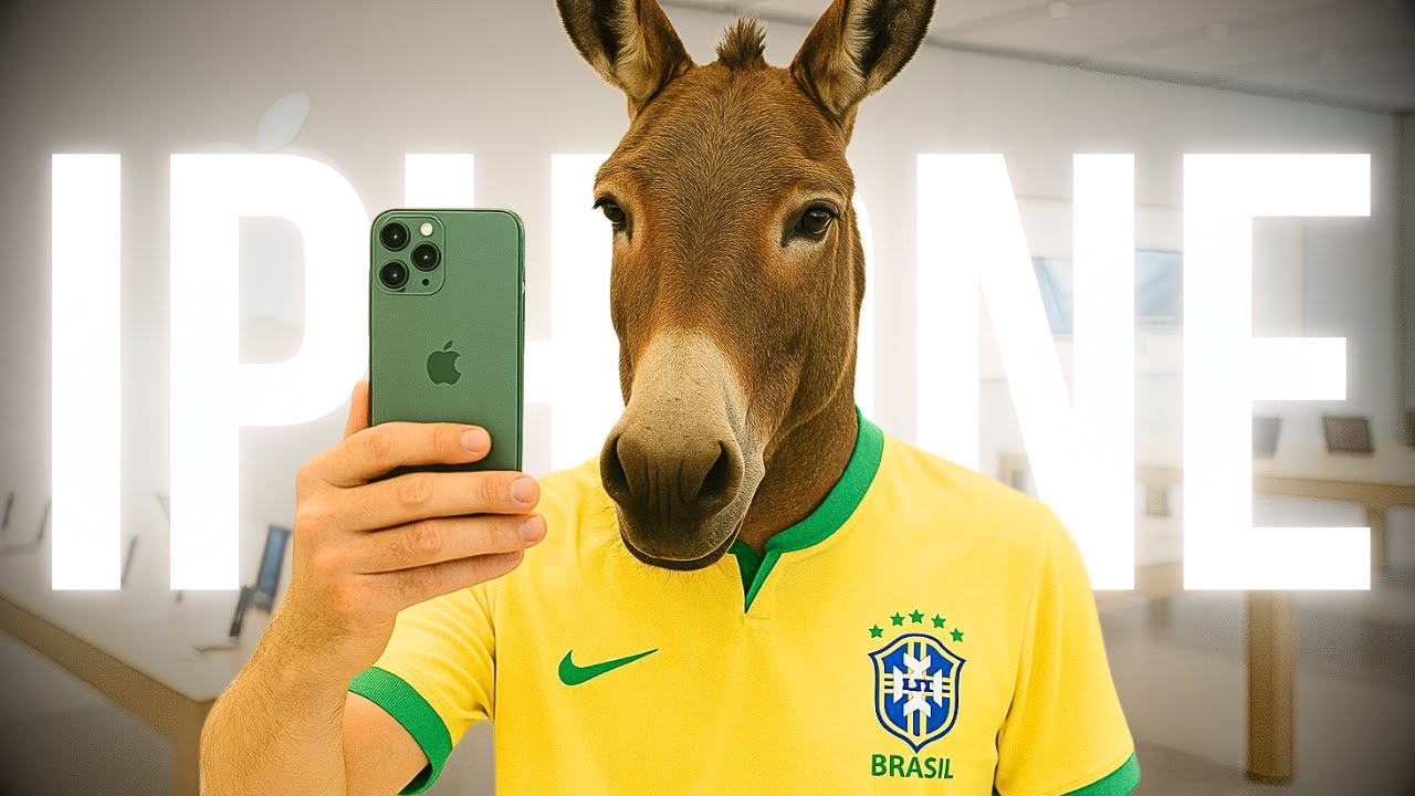 &Eacute; verdade que s&oacute; brasileiros BURROS compram iPhone?