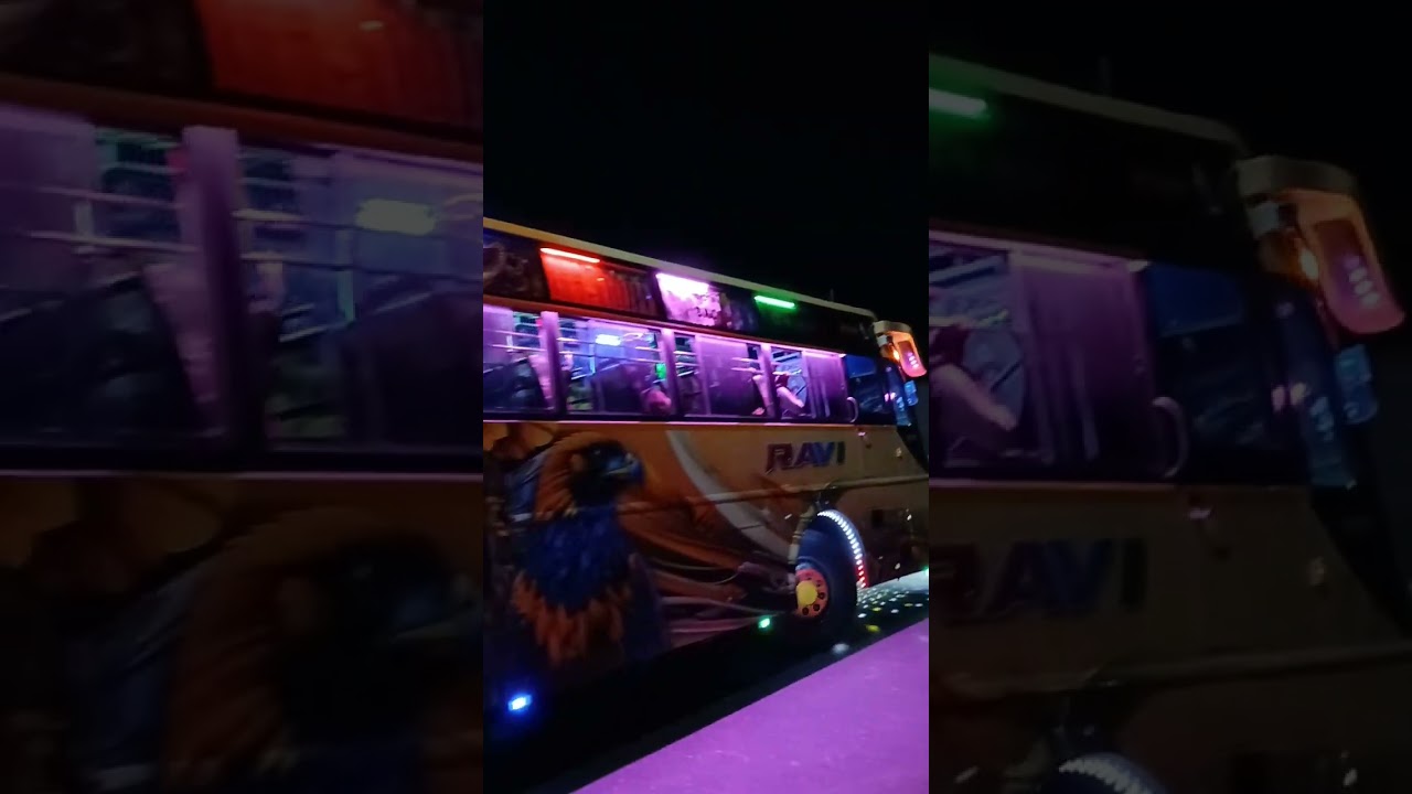 light views Ravi bus sarvice  🤩RAVI bus sarvice 😘⚡Salem - atrur - Thalaivasal - ThambapattiClicked