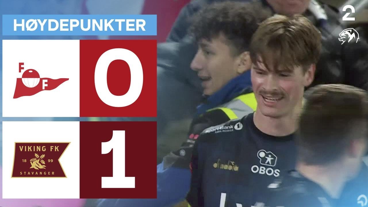 Fredrikstad 0 - 1 Viking - Høydepunkter