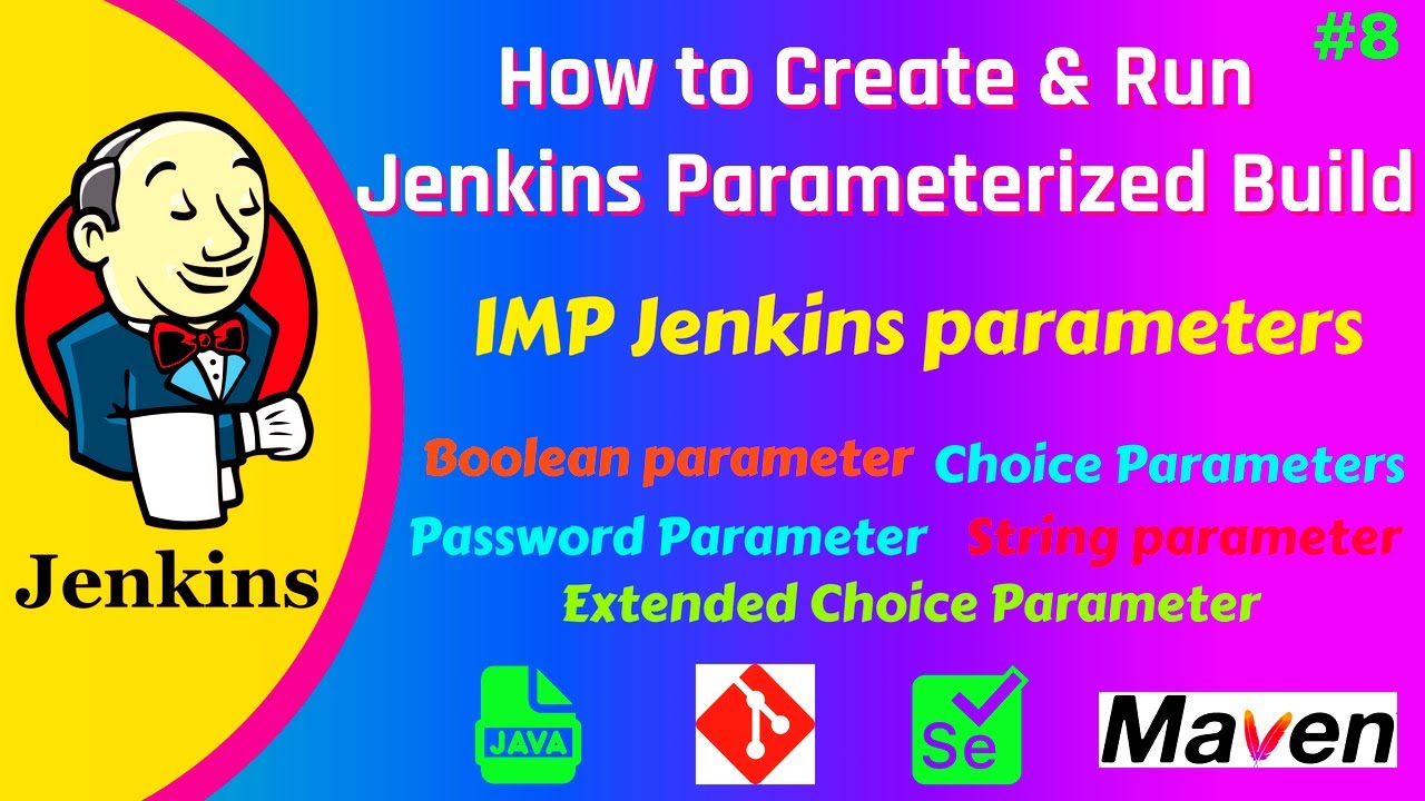 Jenkins Parameters | Jenkins Parameterized Build practical example| Build Jenkins Job with Parameter