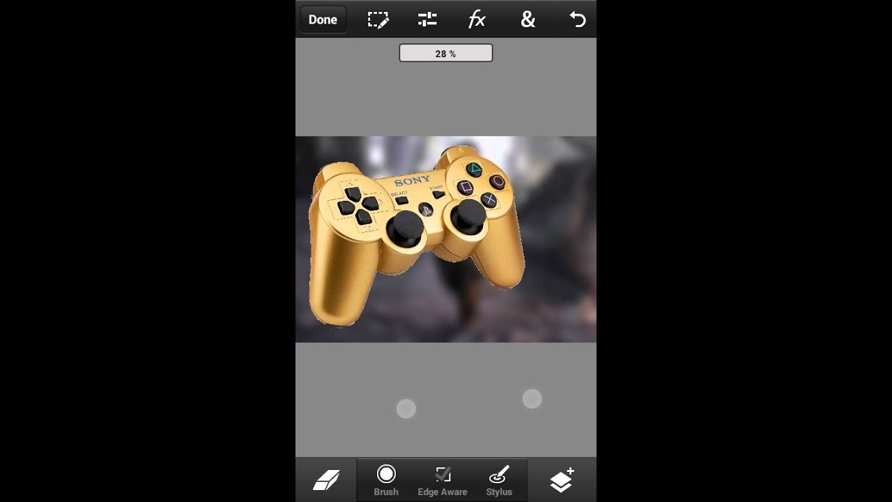 Photoshop Touch speed art