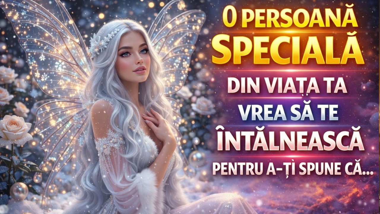 O PERSOANĂ SPECIALĂ DIN VIAȚA TA VREA SĂ TE ÎNTÂLNEASCĂ PENTRU A-ȚI SPUNE CĂ…