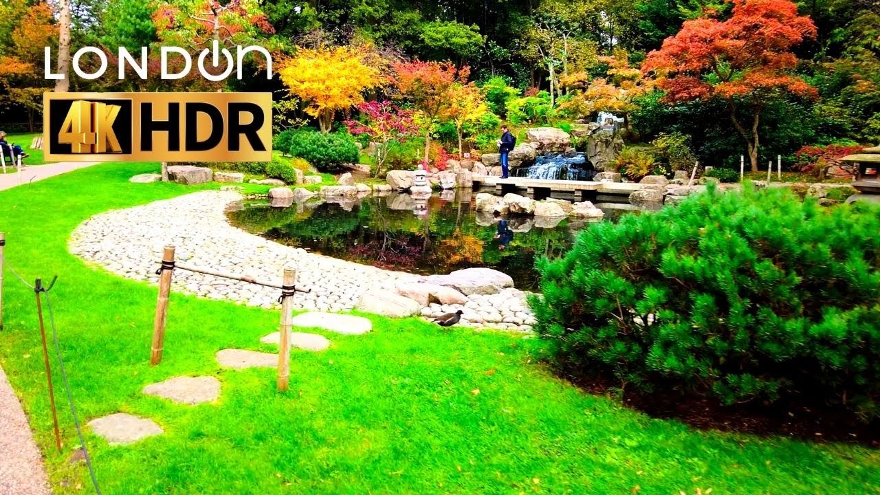 🌊Kyoto Gardens: 🤗Peace and Calm for Londoners - Holland Park London Walks | Nov 2021