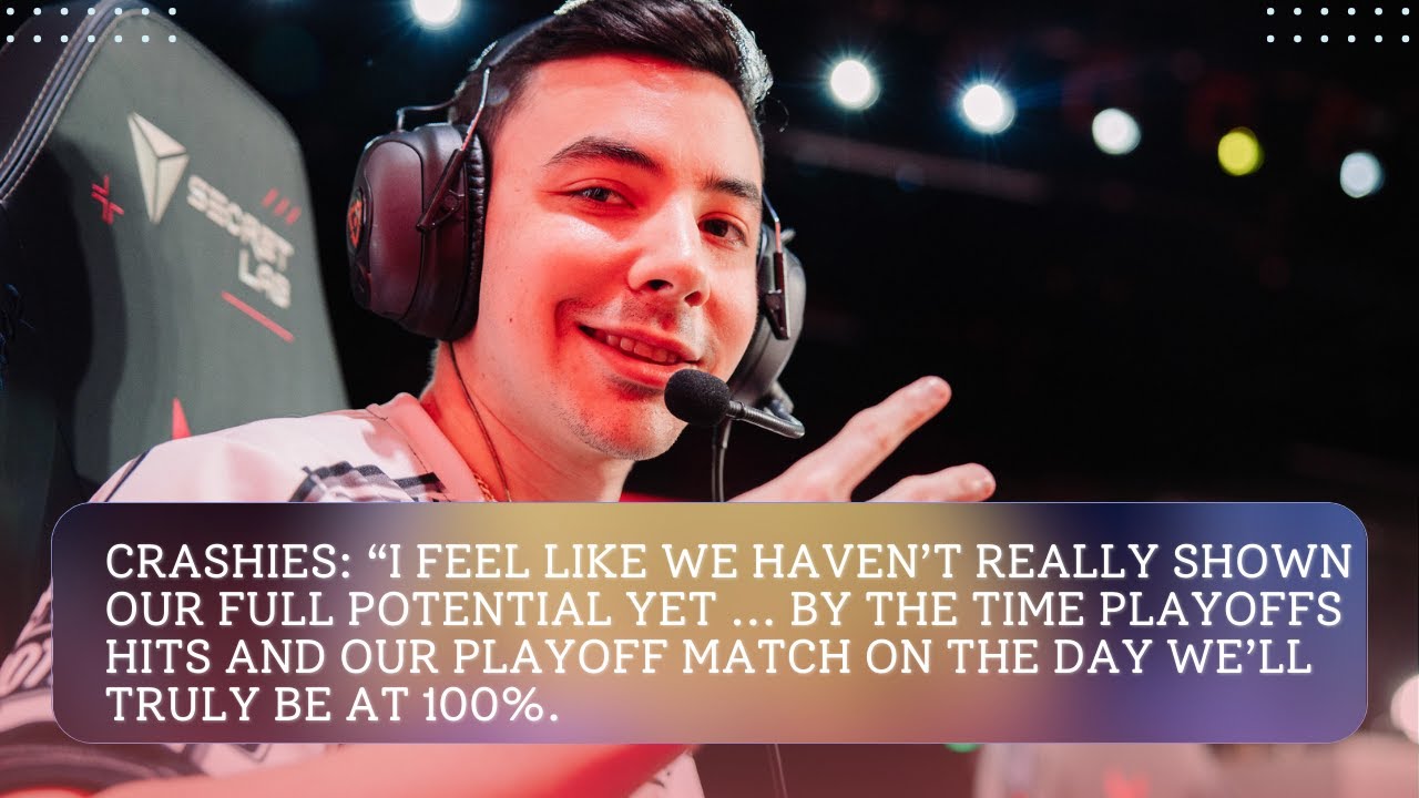 NRG crashies looks forward to VCT Americas playoffs and discusses playing with his new teammates