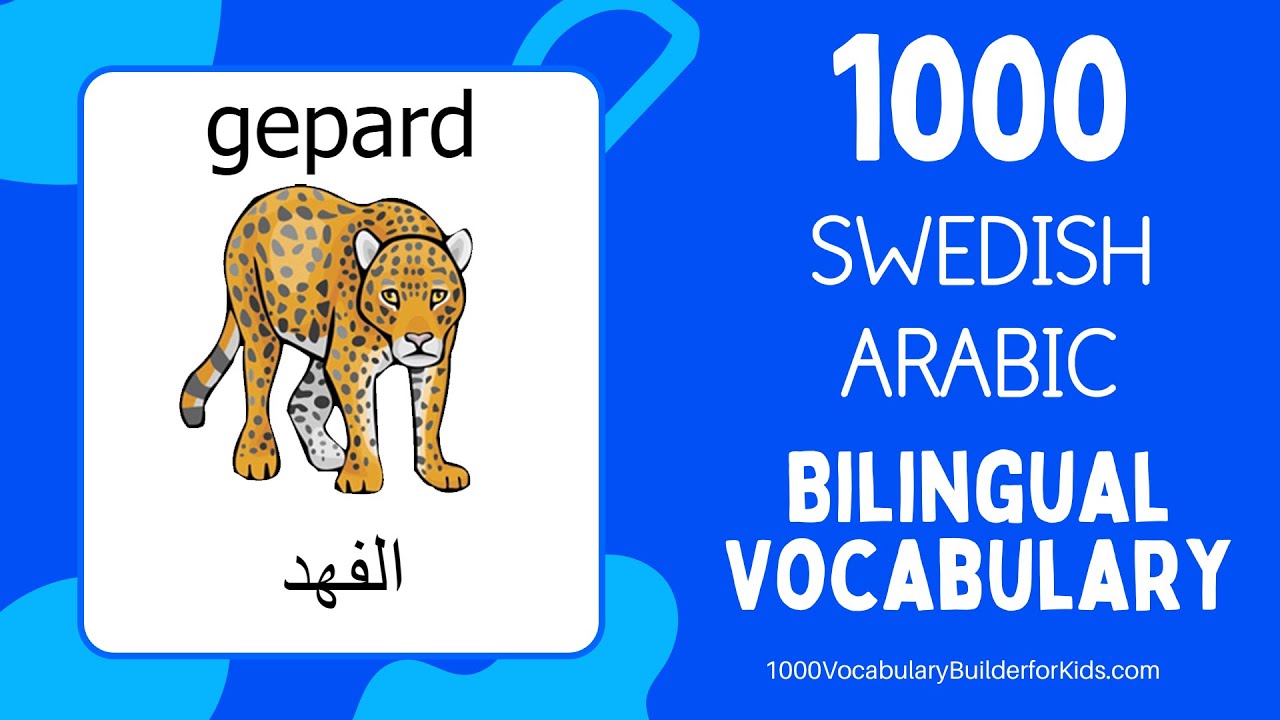 Learn Swedish Arabic 1000 Bilingual Vocabulary for Beginners   L&auml;ra sig Svenska Arabisk 1