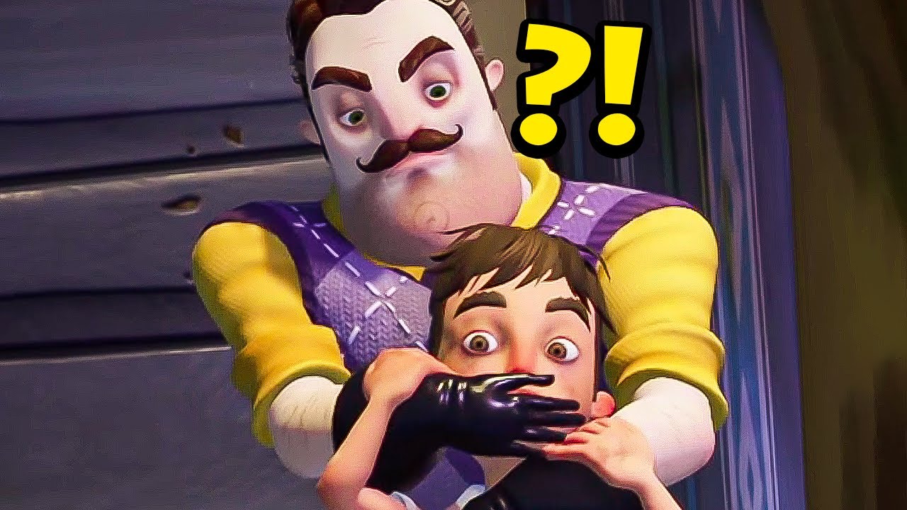 Wtf doet de buurman!? lol.. (Hello Neighbor 2: ACT 1)