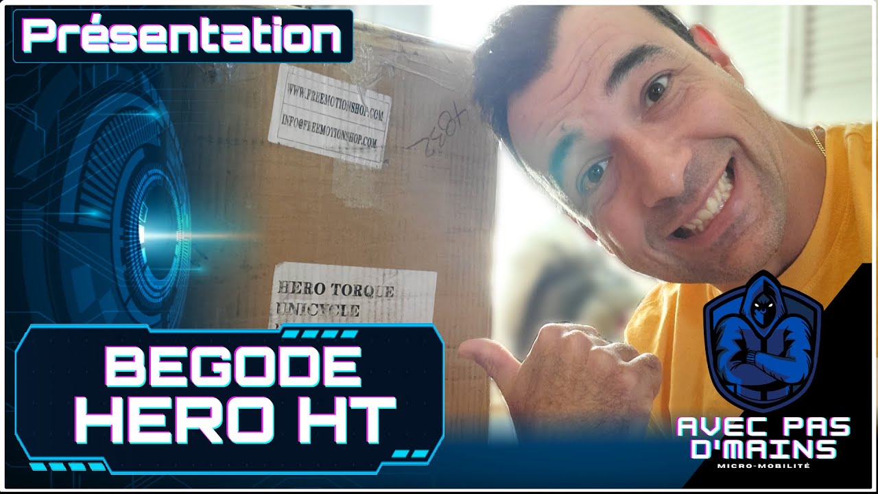 Présentation rapide de la Begode Hero HT 🐱‍🏍