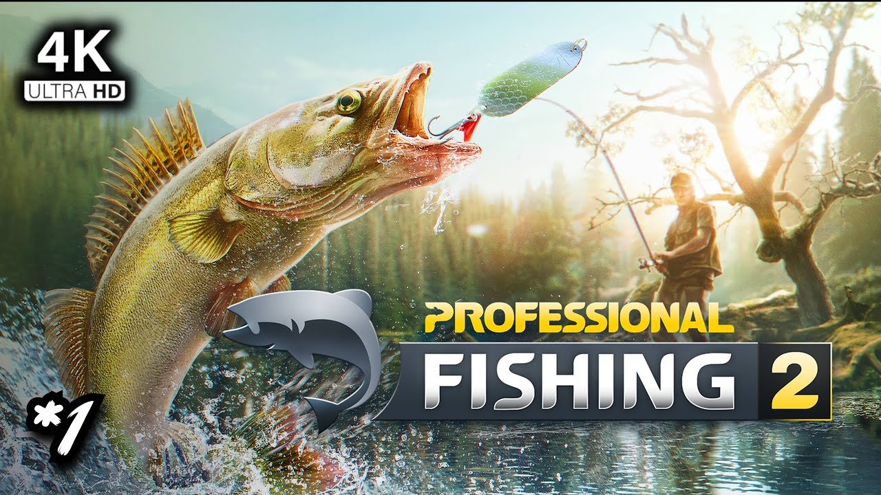 Let's Play Professional Fishing 2 #1 4K60FPS + Reshade