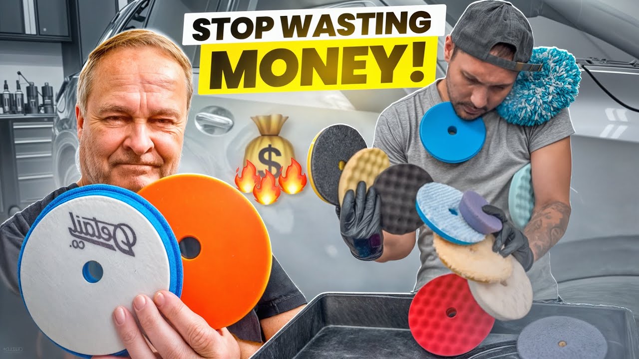 The 5 BEST Polishing and Buffing Pads | BEST AND WORST Car Detailing Polishing Pads