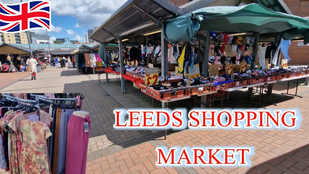 Most famous place Leeds shopping market ||Leeds City Centre  ||