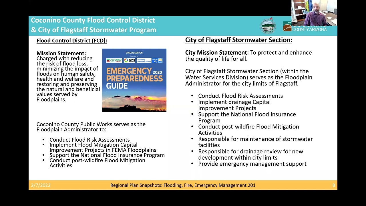 Regional Snapshot: Flooding, Fire, and Emergency Management 201