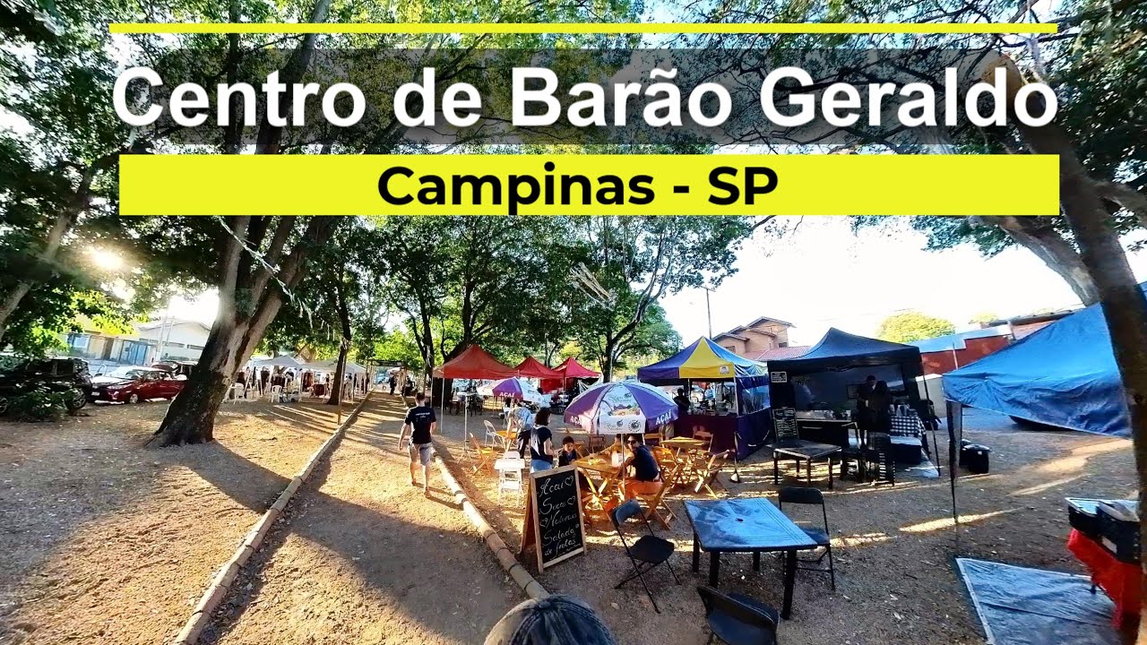 Centro de Barão Geraldo 4K | Campinas São Paulo | 2023