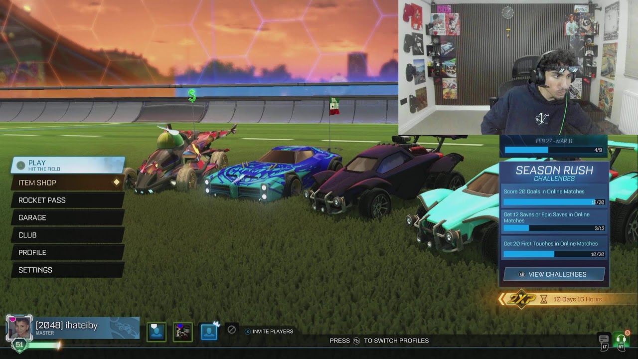 LEARNING HOW TO PLAY ROCKET LEAGUE