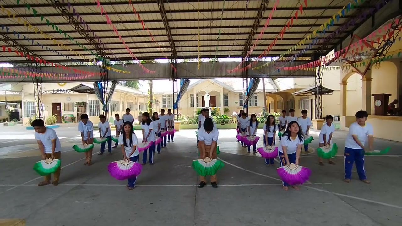Performance Task in MAPEH Chinese Fan Dance Fan dance group 2 Section St. Paul