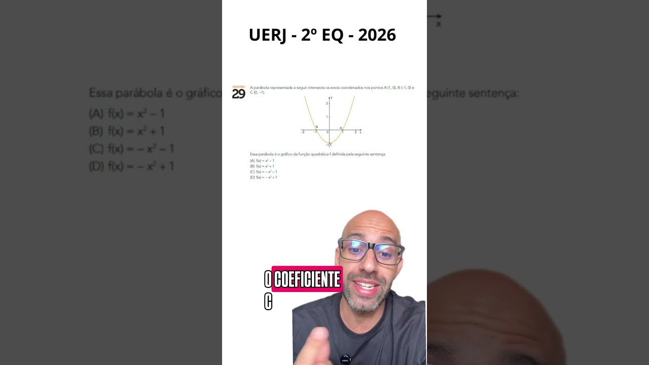 VESTIBULAR UERJ #uerj #vestibular #racioc&iacute;niol&oacute;gico #concurso #enem