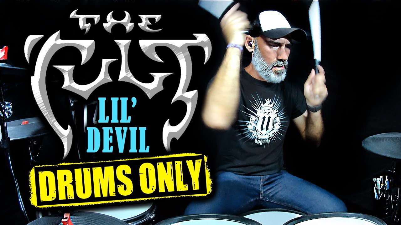 The Cult - Lil' Devil - Drums Only (Millenium MPS-850)