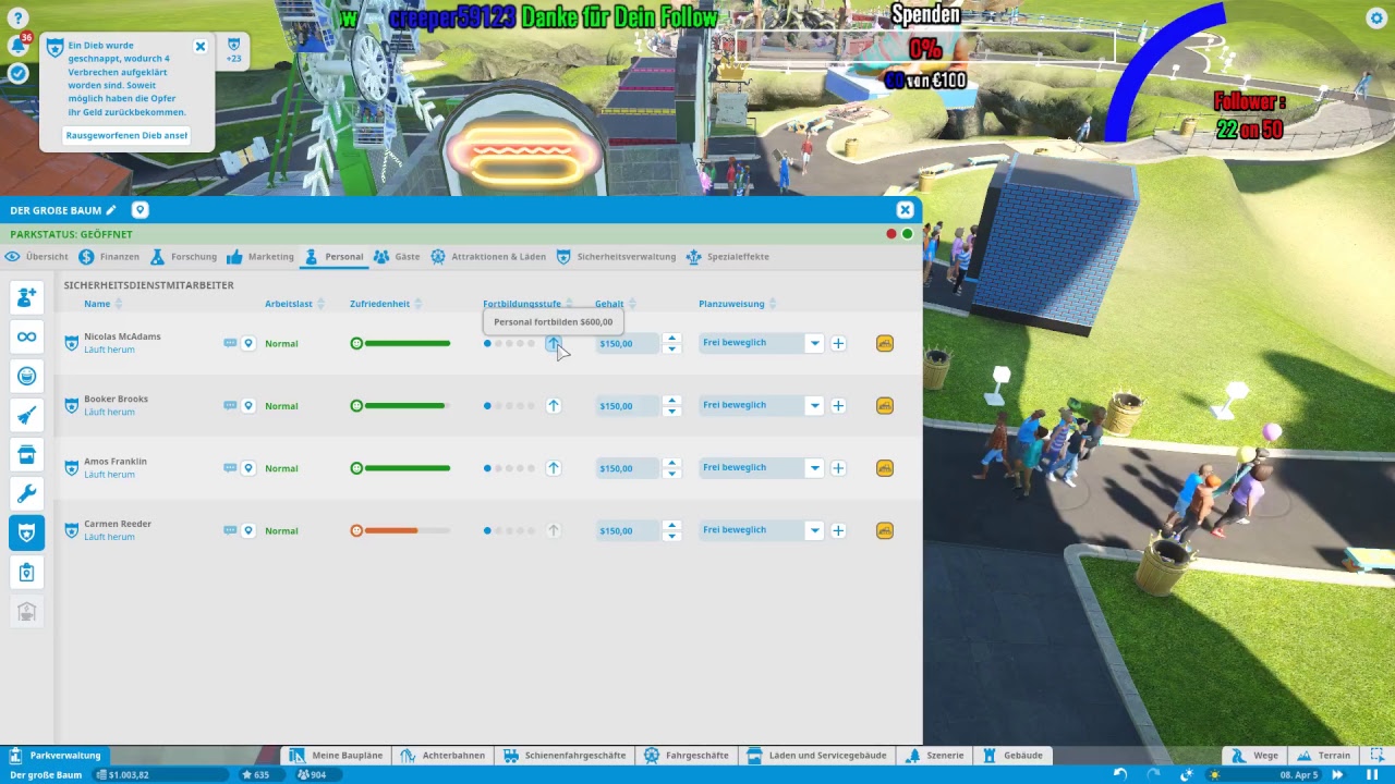 Planet Coaster PC Full HD Stream